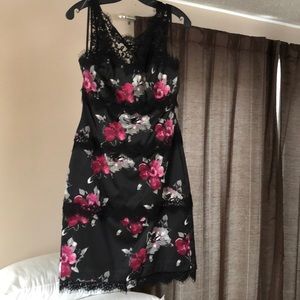 White House Black Market black floral dress
